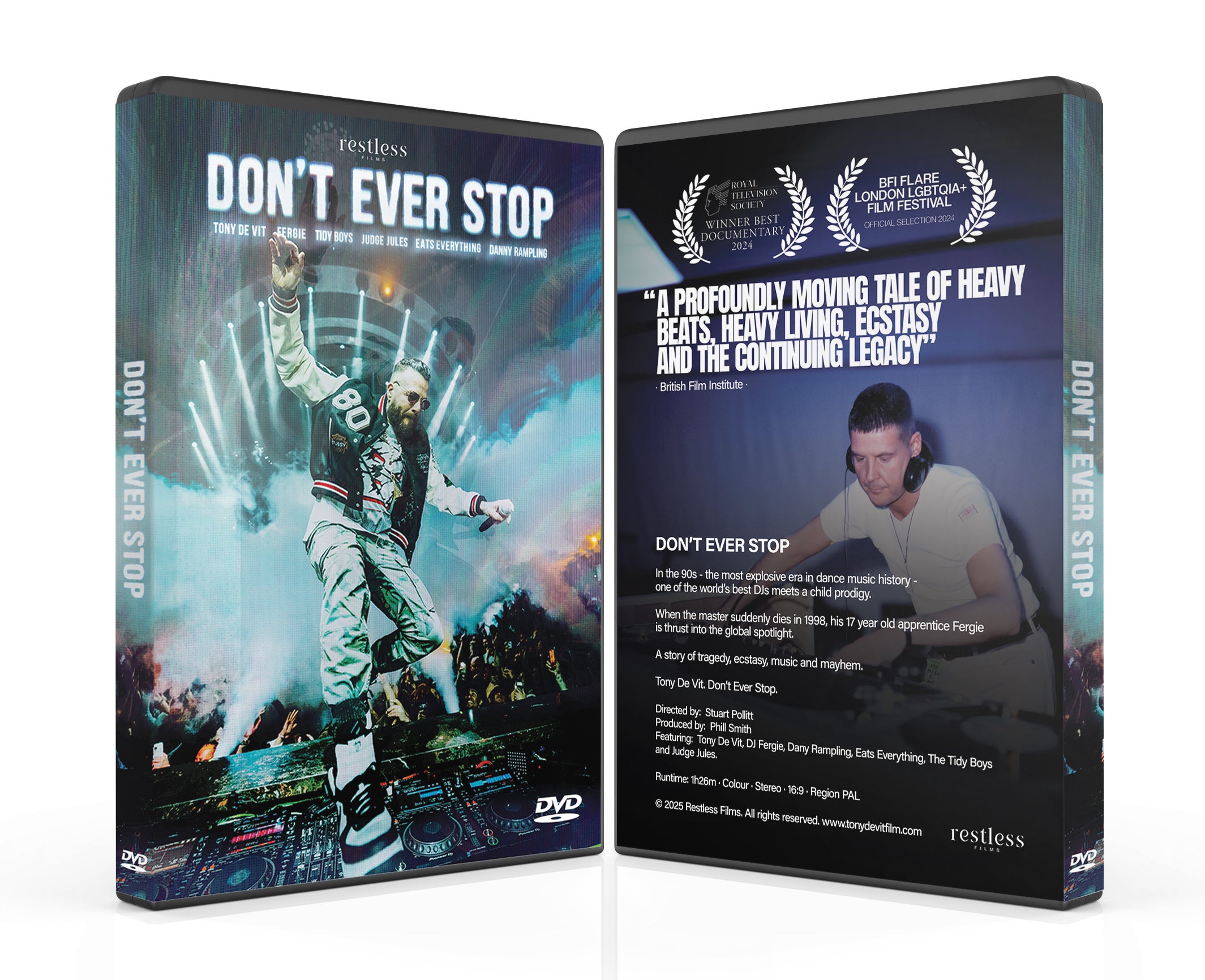 Don't Ever Stop - on DVD LAST 50 COPIES EVER!! – Don't Ever Stop